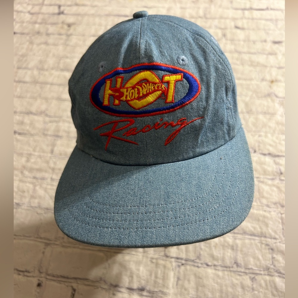 RICHARD PETTY ENTERPRISES HOT WHEELS DENIUM LIKE RACING #44 KYLE BASEBALL CAP